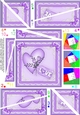 Love Heart with Roses - Twisted Spiral Side Stacker
