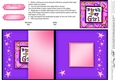 Birthday Girl No-Hole Fold Back Card
