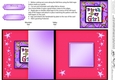 Birthday Girl No-Hole Fold Back Card