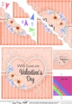 A Touch of Elegance Valentines Day Flowers, Lace & Pearls - Scalloped Corner Stacker