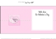 A Touch of Elegance Valentines Day Flowers, Lace & Pearls - square landscape insert