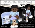 3D On the Shelf Card Kit - Little Ethnic Boy Carson is a New Big Brother
