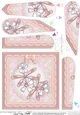 Dreamy Dragonflies Quick Card with Fan Pyramage Topper