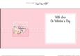 A Touch of Elegance Valentines Day Flowers, Lace & Pearls - square landscape insert