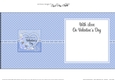 A Touch of Elegance Valentines Day Flowers, Lace & Pearls - square landscape insert
