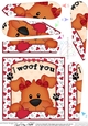Fan Pyramage Topper - Love, Romance, Valentine- Little Rusty Dog