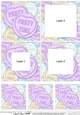 Party Time Sweet Heart Tunnel Topper