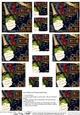 Husband Anniversary Champers, Chocs & Roses Pyramage sheet