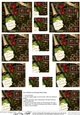 Husband Anniversary Champers, Chocs & Roses Pyramage sheet