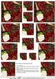 Husband Anniversary Champers, Chocs & Roses Pyramage sheet