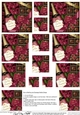 Husband Anniversary Champers, Chocs & Roses Pyramage sheet