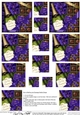 Husband Anniversary Champers, Chocs & Roses Pyramage sheet