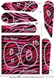 Fun Zebra Striped 60th Birthday Fan Pyramage Topper