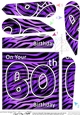 Fun Zebra Striped 60th Birthday Fan Pyramage Topper