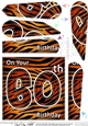 Fun Zebra Striped 60th Birthday Fan Pyramage Topper