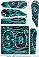 Fun Zebra Striped 60th Birthday Fan Pyramage Topper