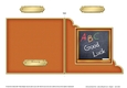 Good Luck Blackboard - Quick Cut and Fold Corner Card