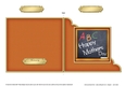 Happy Mothers Day Blackboard - Quick Cut and Fold Corner Card