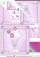 Sweet Treats Ice Cream Sundae - Scallop Corner side stacker Topper