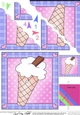 Sweet Treats Ice Cream - Scallop Corner side stacker Topper