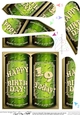 Happy Birthday 19 Today! Cans of Beer Fan Pyramage Topper