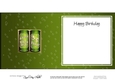 Happy Birthday 35 Today! Cans of Beer square landscape insert
