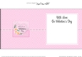A Touch of Elegance Valentines Day Flowers, Lace & Pearls - square landscape insert
