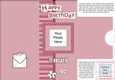 Add a Photo Happy Birthday WIFE with easy fold frame