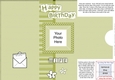 Add a Photo Happy Birthday WIFE with easy fold frame