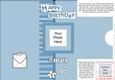 Add a Photo Happy Birthday WIFE with easy fold frame