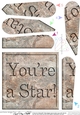 Youre a Star! Set in Stone Fan Pyramage Topper