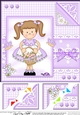 Cute Girlz & Lace Scalloped Corner Topper