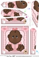 Cute Ethnic New Baby Girl Fan Pyramage Topper