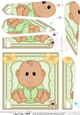 Cute Ethnic New Baby Fan Pyramage Topper