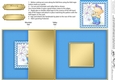 Roberts Flowers No-hole Fold Back Card