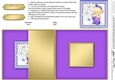 Roberts Flowers No-hole Fold Back Card