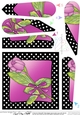 Single Rose - Fan Pyramage Topper