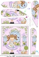 Rose Cottage Girlz Fan Pyramage Topper