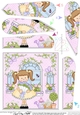 Rose Cottage Girlz Fan Pyramage Topper