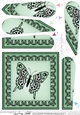 Big Butterfly Fan Pyramage Topper