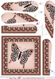 Big Butterfly Fan Pyramage Topper