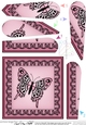 Big Butterfly Fan Pyramage Topper