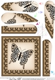 Big Butterfly Fan Pyramage Topper