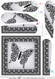 Big Butterfly Fan Pyramage Topper