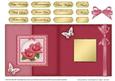 Just Roses Fold Back Card