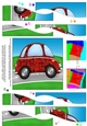 Funky Car with Graffiti - Wavy Spiral Side Stacker