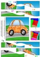 Funky Car with Graffiti - Wavy Spiral Side Stacker