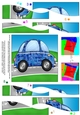 Funky Car with Graffiti - Wavy Spiral Side Stacker