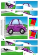 Funky Car with Graffiti - Wavy Spiral Side Stacker