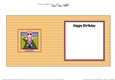 Square Landscape Insert Topper - Little Motorbike Rider hits the Open Road
